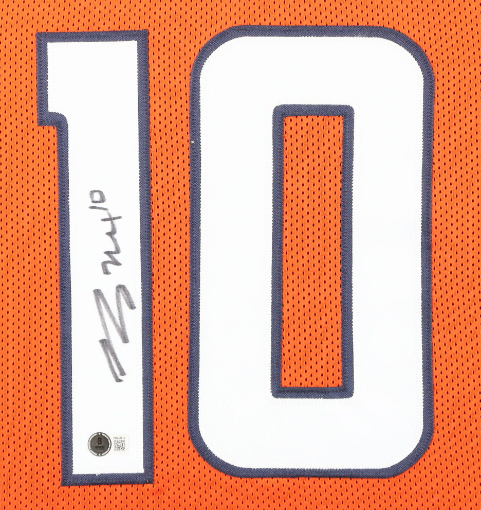 Bo Nix Signed Custom Framed Jersey Display (Beckett) at PristineAuction.com Bo Nix Signed Custom Framed Jersey Display (Beckett) at PristineAuction.com