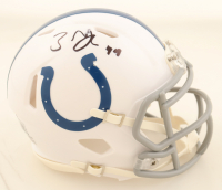Zaire Franklin Signed Colts Speed Mini Helmet (Beckett) at PristineAuction.com
