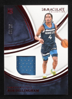 Rob Dillingham 2024-25 Immaculate Collection Materials Red #33 #09/25 RC at PristineAuction.com