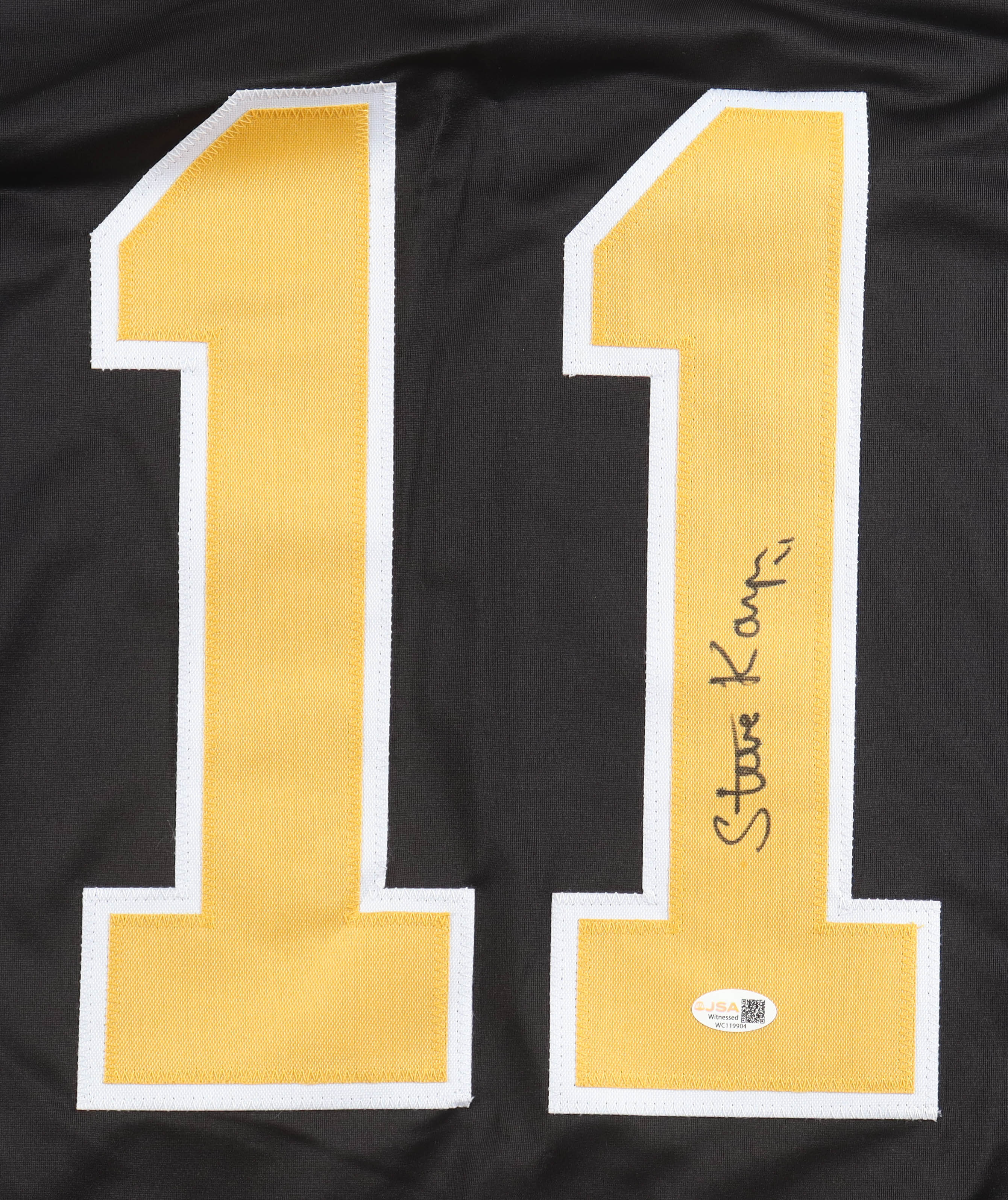 Steve Kasper Signed Jersey (JSA) at PristineAuction.com Steve Kasper Signed Jersey (JSA) at PristineAuction.com