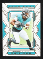 Travis Etienne Jr. 2024 Panini National Treasures Gold #46 #14/35 at PristineAuction.com