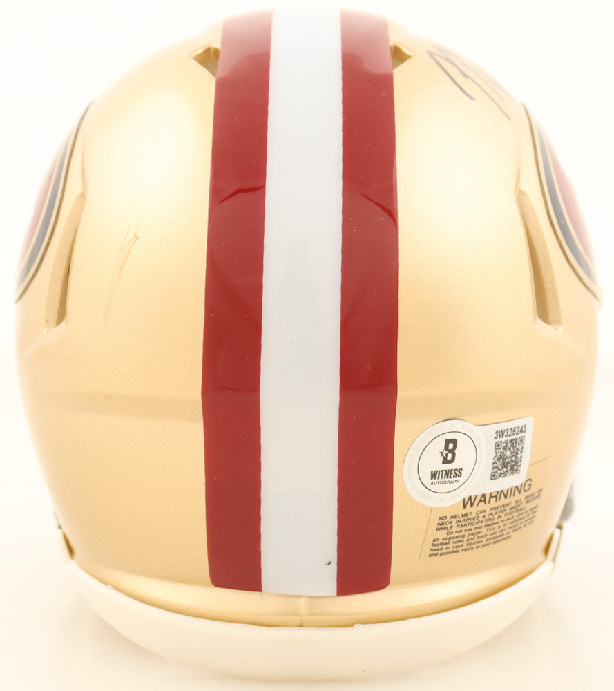 Mykel Williams Signed 49ers Speed Mini Helmet (Beckett) at PristineAuction.com Mykel Williams Signed 49ers Speed Mini Helmet (Beckett) at PristineAuction.com
