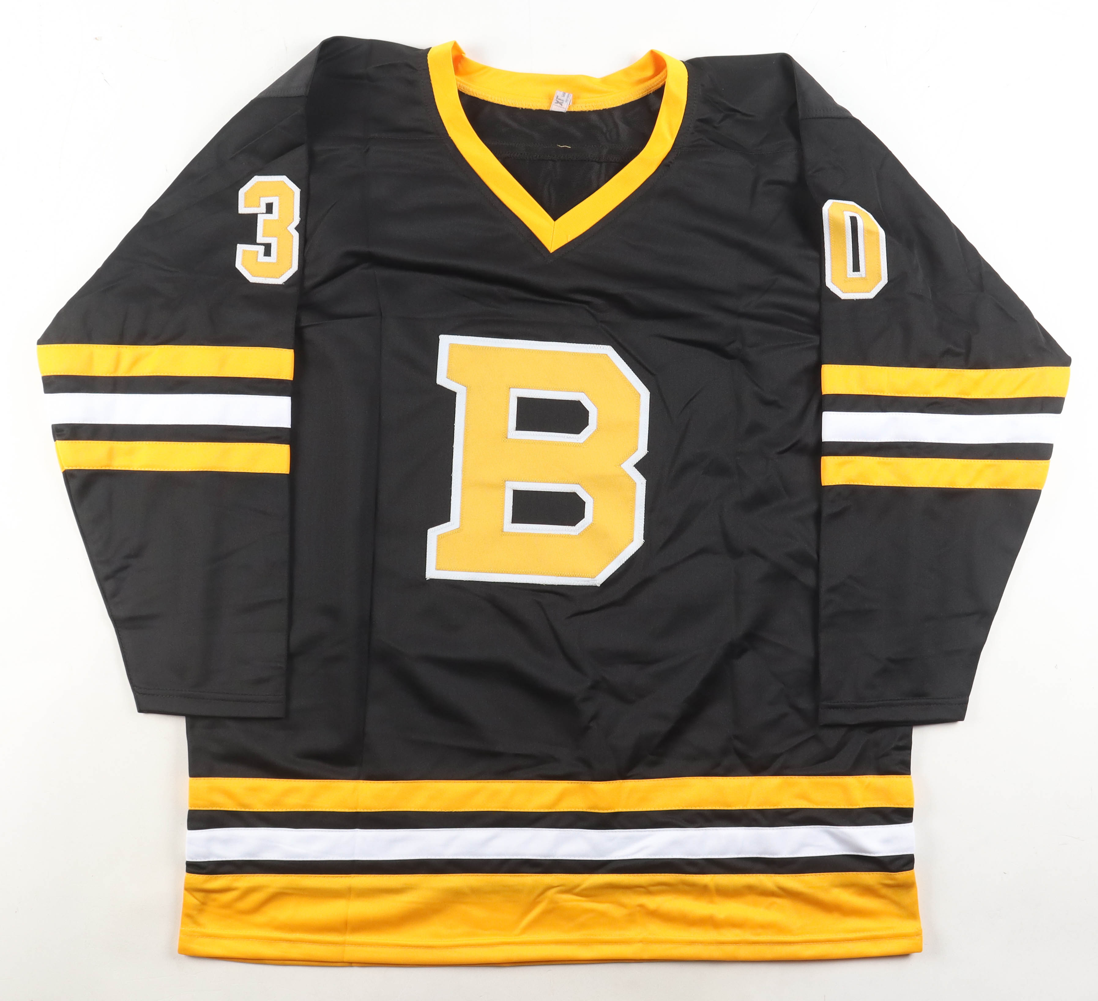 Gerry Cheevers Signed Jersey Inscribed "HOF 85" (JSA) at PristineAuction.com Gerry Cheevers Signed Jersey Inscribed "HOF 85" (JSA) at PristineAuction.com