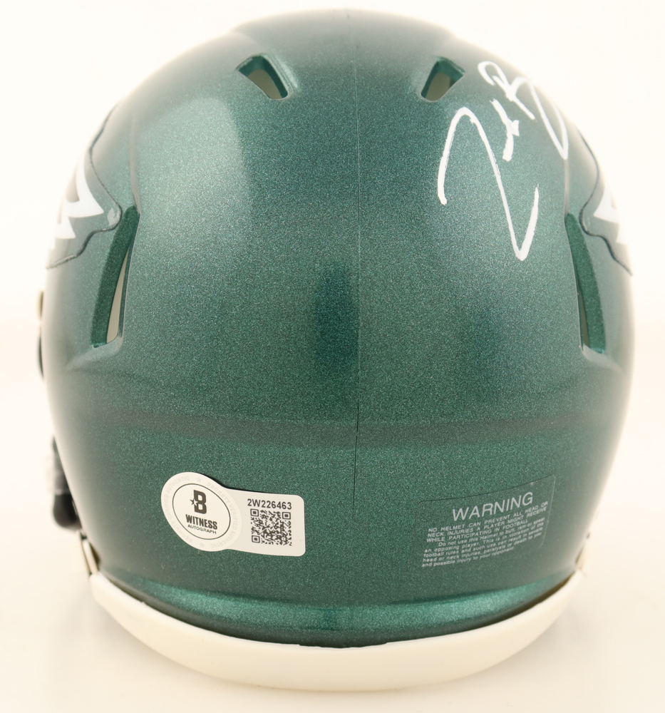 Zack Baun Signed Eagles Speed Mini Helmet (Beckett) at PristineAuction.com Zack Baun Signed Eagles Speed Mini Helmet (Beckett) at PristineAuction.com