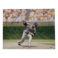 Dwight "Doc" Gooden Signed Mets 11x14 Photo Inscribed "85 Triple Crown" (Beckett) at PristineAuction.com
