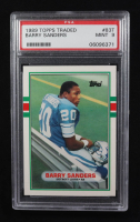 Barry Sanders 1989 Topps Traded #83T RC (PSA 9) at PristineAuction.com