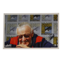 Stan Lee Signed 11x17 Photo (Beckett) at PristineAuction.com
