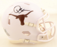 Quinn Ewers Signed Texas Longhorns Speed Mini Helmet (Beckett) at PristineAuction.com