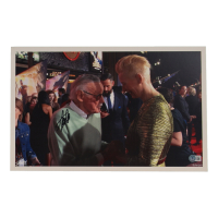 Stan Lee Signed 11x17 Photo (Beckett) at PristineAuction.com
