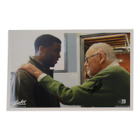 Stan Lee Signed 11x17 Photo (Beckett) at PristineAuction.com