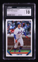 Pete Alonso 2019 Topps Archives #222 RC (CGC 10) at PristineAuction.com