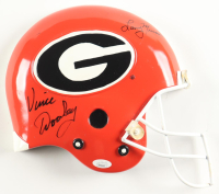 Vince Dooley & Larry Munson Signed Georgia Bulldogs Ceramic Helmet Wall Plaque (JSA) at PristineAuction.com