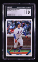 Pete Alonso 2019 Topps Archives #222 RC (CGC 10) at PristineAuction.com