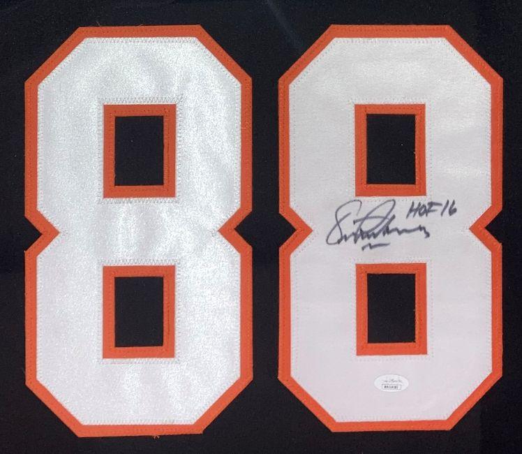 Eric Lindros Signed Custom Framed Jersey Inscribed "HOF 16" (JSA) at PristineAuction.com Eric Lindros Signed Custom Framed Jersey Inscribed "HOF 16" (JSA) at PristineAuction.com