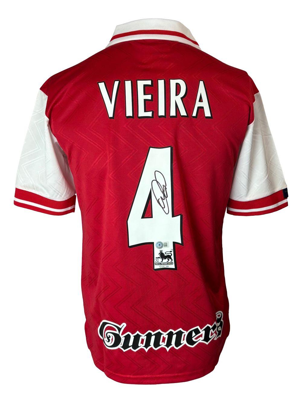 Patrick Vieira Signed Arsenal Nike Authentic Jersey (Beckett) at PristineAuction.com Patrick Vieira Signed Arsenal Nike Authentic Jersey (Beckett) at PristineAuction.com