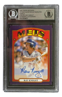 Ray Knight 2022 Topps Archives '72 Fan Favorites Autographs Purple #72FFRK #/150 (BGS) at PristineAuction.com