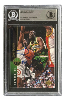 Gary Payton Signed 1994-95 Upper Deck #82 Inscribed "HOF 2013" (BGS) at PristineAuction.com