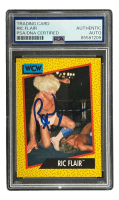 Ric Flair Signed 1991 WCW #41 Inscribed "16x" (PSA) at PristineAuction.com