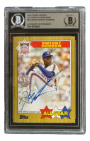 Dwight "Doc" Gooden 2022 Topps Update '87 Topps Autographs #87ASADG (BGS) at PristineAuction.com