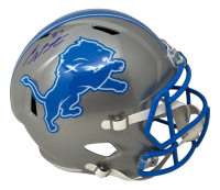 Sam LaPorta Signed Lions Full-Size Speed Helmet (Beckett) at PristineAuction.com