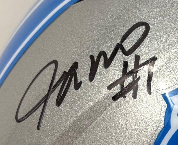 Jameson Williams Signed Lions Full-Size Speed Helmet (Beckett) at PristineAuction.com Jameson Williams Signed Lions Full-Size Speed Helmet (Beckett) at PristineAuction.com