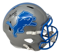 Jameson Williams Signed Lions Full-Size Speed Helmet (Beckett) at PristineAuction.com