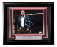 Dana White Signed UFC Custom Framed Photo (Beckett) at PristineAuction.com