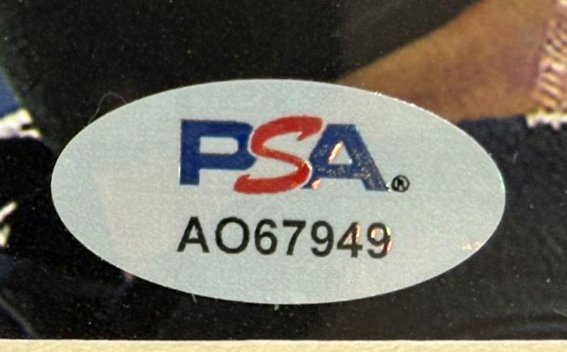 Rob Gronkowski Signed Patriots Custom Framed Photo (PSA) at PristineAuction.com Rob Gronkowski Signed Patriots Custom Framed Photo (PSA) at PristineAuction.com