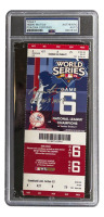 Hideki Matsui Signed 2009 World Series Game 6 Ticket Inscribed "09 WS MVP" (PSA) at PristineAuction.com