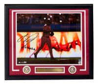 Allen Iverson Signed Phillies Custom Framed Photo Inscribed "Durantula" (Sports Integrity) at PristineAuction.com