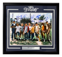 "The Sandlot" Custom Framed Photo Cast-Signed & Inscribed By (8) with Patrick Renna, Grant Gelt, Chauncey Leopardi (Beckett) at PristineAuction.com