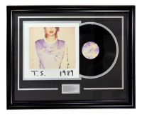 Taylor Swift "1989" Custom Framed Vinyl Record Album Cover with Laser Engraved Signature at PristineAuction.com