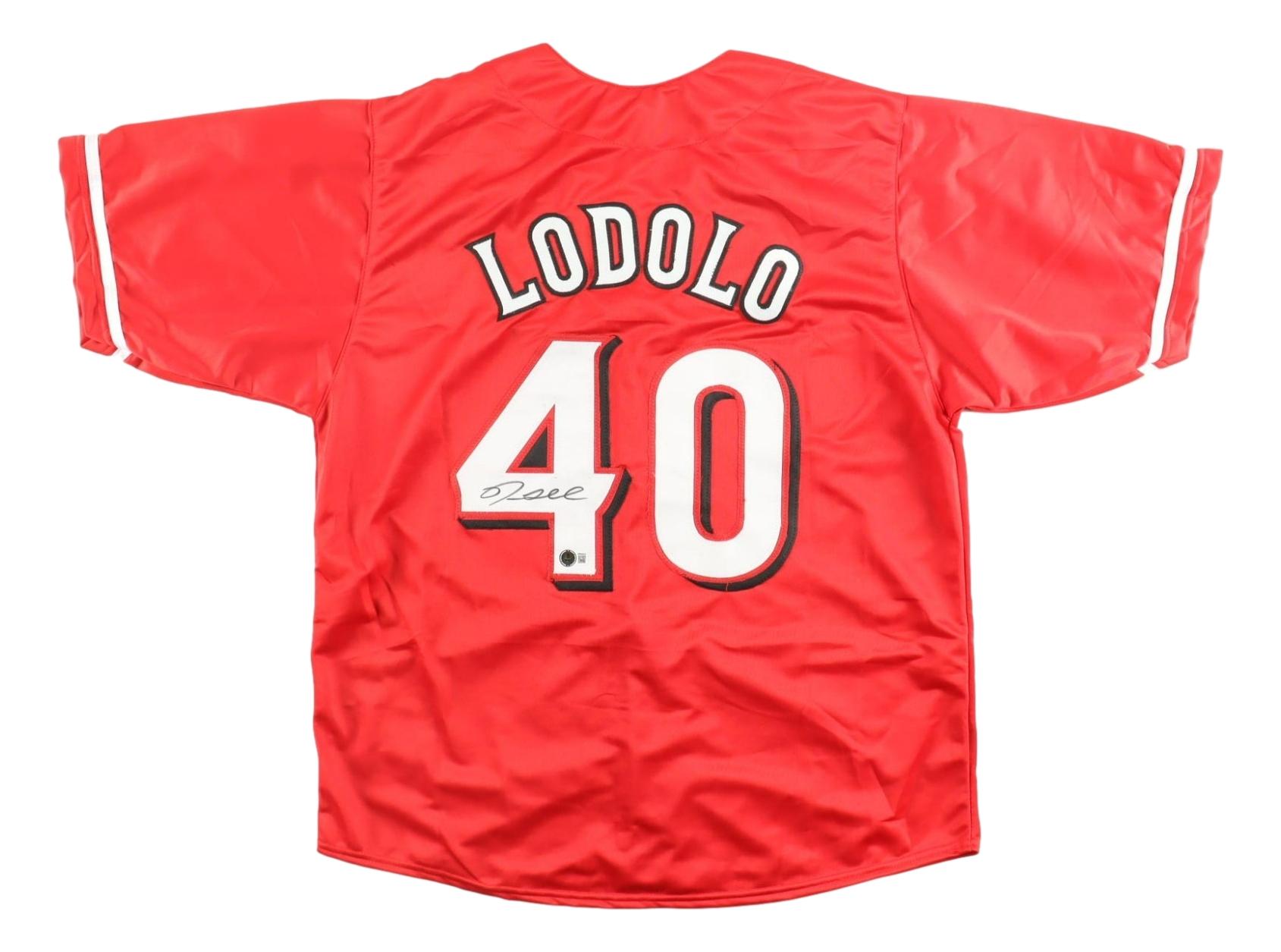 Nick Lodolo Signed Jersey (Beckett) at PristineAuction.com Nick Lodolo Signed Jersey (Beckett) at PristineAuction.com