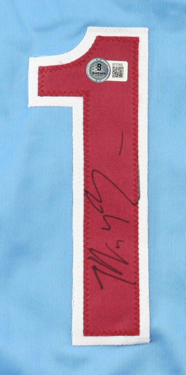 Miles Teller Signed Jersey (Beckett) at PristineAuction.com Miles Teller Signed Jersey (Beckett) at PristineAuction.com