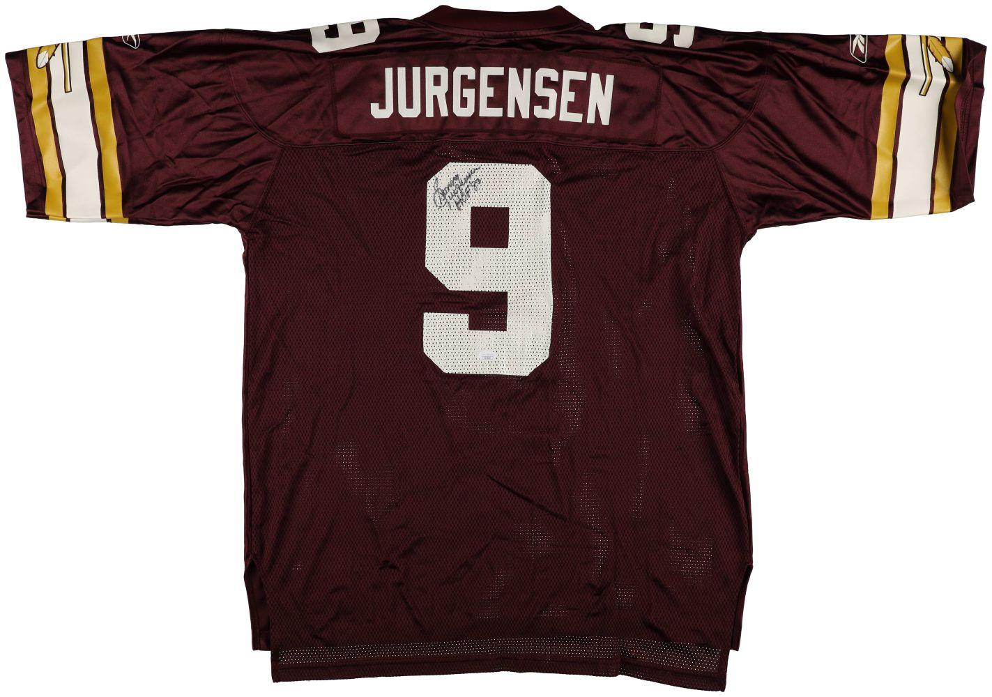 Sonny Jurgensen Signed Redskins Reebok Authentic Jersey Inscribed "HOF 83" (JSA) at PristineAuction.com Sonny Jurgensen Signed Redskins Reebok Authentic Jersey Inscribed "HOF 83" (JSA) at PristineAuction.com