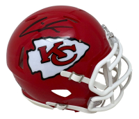 Felix Anudike-Uzomah Signed Chiefs Speed Mini Helmet (Beckett) at PristineAuction.com