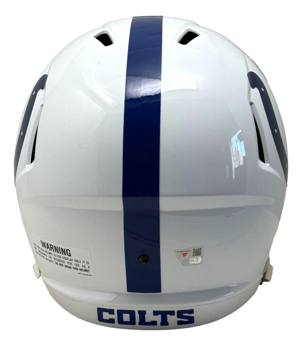 Tyler Warren Signed Colts Full-Size Speed Helmet with Display Case (Fanatics) at PristineAuction.com Tyler Warren Signed Colts Full-Size Speed Helmet with Display Case (Fanatics) at PristineAuction.com