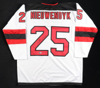 Joe Nieuwendyk Signed Jersey Inscribed "HOF 11" (Beckett) at PristineAuction.com