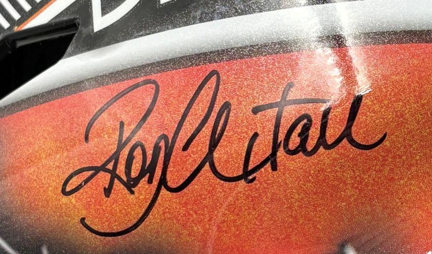 Ron Hextall Signed Flyers Full-Size Goalie Mask with Display Case (Beckett) at PristineAuction.com Ron Hextall Signed Flyers Full-Size Goalie Mask with Display Case (Beckett) at PristineAuction.com