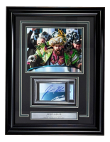 Jason Kelce Signed Eagles Custom Framed Cut Display (PSA) at PristineAuction.com
