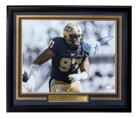 Aaron Donald Signed Pittsburgh Panthers Custom Framed Photo (JSA) at PristineAuction.com