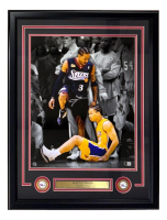 Allen Iverson Signed 76ers Custom Framed Photo (Beckett) at PristineAuction.com