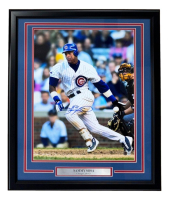 Sammy Sosa Signed Cubs Custom Framed Photo (Beckett) at PristineAuction.com