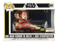 Ewan McGregor Signed "Star Wars" #641 Obi-Wan Kenobi in Delta 7 Jedi Starfighter Funko Pop! Vinyl Figure (Beckett) at PristineAuction.com