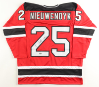 Joe Nieuwendyk Signed Jersey Inscribed "HOF 11" (Beckett) at PristineAuction.com