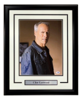 Clint Eastwood Signed Custom Framed Photo (PSA) at PristineAuction.com