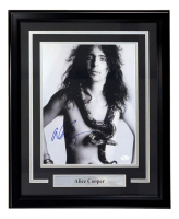 Alice Cooper Signed Custom Framed Photo (JSA) at PristineAuction.com