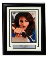 Pam Grier Signed Custom Framed Photo (PSA) at PristineAuction.com