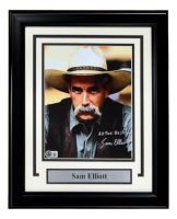 Sam Elliott Signed Custom Framed Photo Inscribed "All The Best" (Beckett) at PristineAuction.com