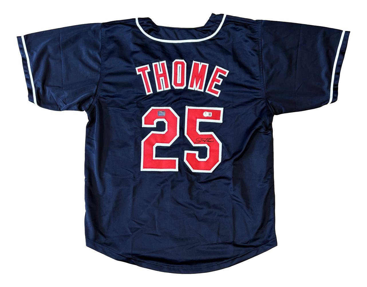 Jim Thome Signed Jersey (Beckett & Prova) at PristineAuction.com Jim Thome Signed Jersey (Beckett & Prova) at PristineAuction.com